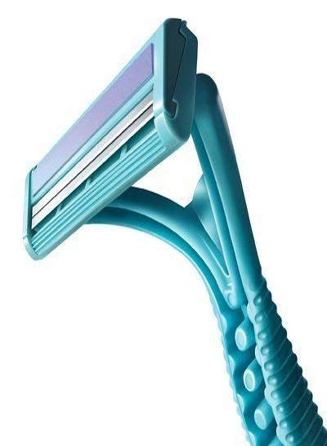 LANELLIE || Women's Disposable Shaving Razor for Hair Removal & Disposable for Body for Women and Men With Nourishing White Stripe - Image 4